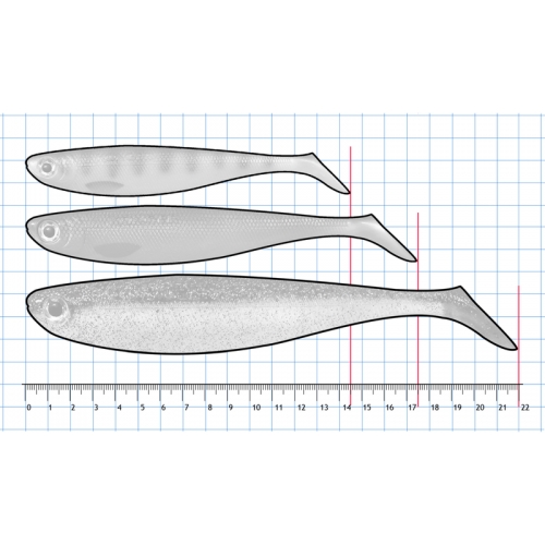 POWER PIKE 17,5cm KOL. 03 SPOTTED ROACH BAG 3 PCS / цена за 1бр