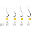 M. F. RIG BRAID CHINU SILICONE RING 8BLNR/10cm/0,14mm K-007OPP. 5PCS