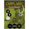 CARPLABS® HOOK CURVE SHANK BARBLESS 4 TCO BAG 6PCS T-116
